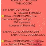 La Lucciola Ristorante Hotel Tagliacozzo
