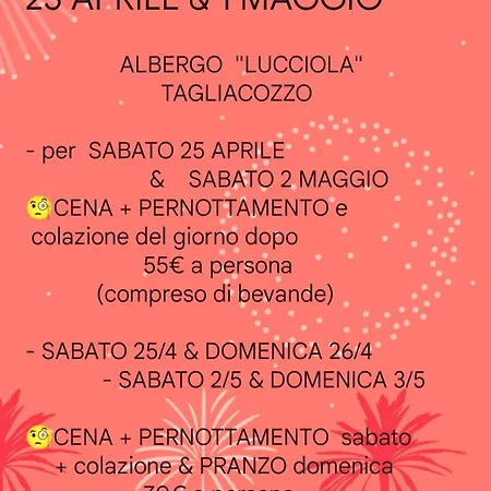Hotel La Lucciola Ristorante *